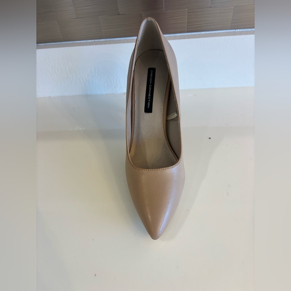 French connection heels 👠 soft tan tan - Picture 2 of 7